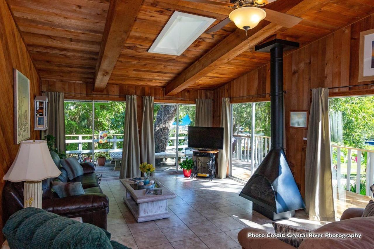 Riverfront Treetop Bungalow Homosassa Exteriör bild