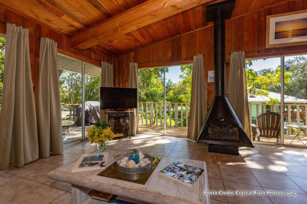 Riverfront Treetop Bungalow Homosassa Exteriör bild